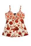 Ladies Print Suspenders Sun-Top