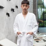 Promotional Hotel / Home 100% Cotton Velour Bathrobe / Pajama