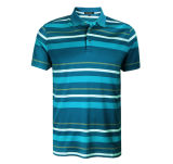 Custom Fashion Wholesale Price Cotton Polyester Men's Striped Polo Shirts