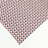 Red White Black Printed Manufacture Cotton Scotch Fabric for Clothes