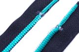 Nylon Zipper with Fancy Puller Zipper (zipper and tape have difference color) /Top Quality