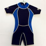 Short Neoprene Surfing Wetsuit with Nylon Fabric (HX15S58)