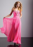 a-Line Chiffon Best Selling Sweetheart Beading Evening Dresses