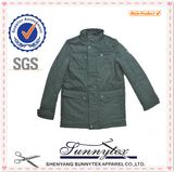 100% Nylon Men Heavy Padded Parka Jacket