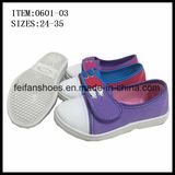 Children Canvas Footwear Shoes Outdoor Casual Shoes (0601-03)