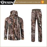 Tactical Outdoor Camping Hiking Waterproof Camo Hunting Jackets + Pants