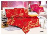 Poly/Cotton King Size High Quality Lace Home Textile Bed Sheet