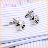 VAGULA 2015 Fashion Button Men's Wedding Cuff Links