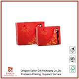 Offset Printing Red Color Paper Gift Bag for Wedding Packaging