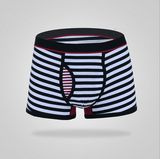 Cheap Customize Popular Knitted Striped Mens Underwear