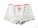 New Print Design Add Bow Children Underwear Girl Panty with Eco Permit