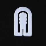 U Shape Plastic Shirt Clip