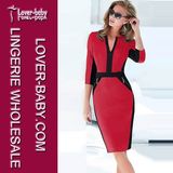 Hot Sale Office Elegant Women Celebrity Dress (L36002-2)