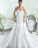 Crystals Wedding Dress Ball Gown Lace Bridal Wedding Gown LD11536