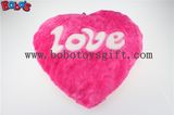 Pillow Case Plush Stuffed Hot Pink Heart Soft Cushion with Love Words