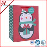 New Design Christmas Paper Bags with Glister Powder