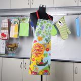 100% Cotton Kitchen Hotel Uniform Long Apron for Women