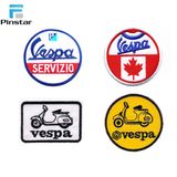 Clothes Custom Vespa Iron on Embroidery Patch