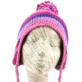 Fashion Winter Football Team Knitted POM POM Earflap Winter Hat