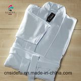 Hotel White Shawl Collar Dressing Gown Modal Bathrobe