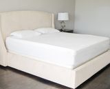 Smooth & Noiseless Cotton Terry Mattress Protector Fit 18 Inch Deep