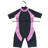 Kids Shorty Back Zipper Neoprene Wetsuit