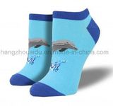 Women Dress Lovely Dolphin Patten Ankle Sock