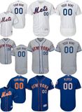 Customized New York Mets Royal Cool Base Baseball Jerseys