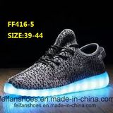 Men Flashing LED Light Shoes Sport Shoes (FF416-5)