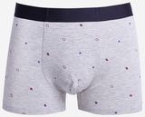 New Print Design Viscose Men's Boxer Brief Underwear with Eco Permit