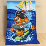 Promothinal Custom Full Printing Microfiber Kids Beach Towels