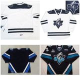 Customize Qmjhl Rimouski Oceanic Goalit Cut Ice Hockey Jerseys