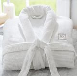 Star Hotel High Quality Cotton White Bathrobe