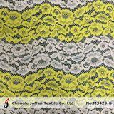 Fashion Bi-Color Cord Lace Fabric for Dresses (M3429-G)