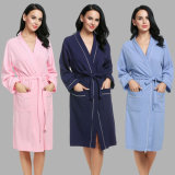New Design Cotton Waffle Bathrobes with High Quality