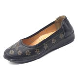 PU Upper Printing Flat, Injection Shoes for Women