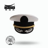 Fashion Custom Made Military Marine Sea Officer Hat Peaked Cap