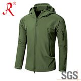 Best Waterproof Men's Hooded Softshell Jacket (QF-4122)