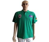 Men's Green Short Sleeve Polo T Shirt