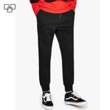 Wholesale Custom 100% Cotton Trousers Pants Men Sports Loose Sweat Pants Trousers