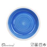 Nice Simple Handle Painting Salad Plate