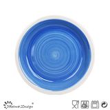 Nice Simple Handle Painting Salad Plate