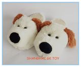 Plush Indoor Dog Puppy Slippers