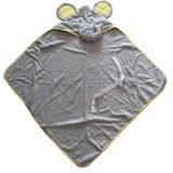 100% Cotton Animal Elephant Baby Toddler Hooded Towel