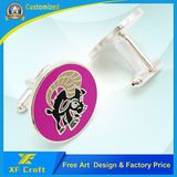 Manufacturer Custom Fashione Metal Cufflinks with Any Logo (XF-CF01)