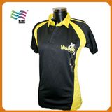 Quality 80% Cotton T Polo Collar Shirt with Custom Printing