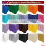 Plastic Table Skirt Decoration Birthday Wedding Party Supplies (P4103)