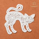 L60009 Cute Cat Shape Garment Accessories Collar Lace Lace Trim