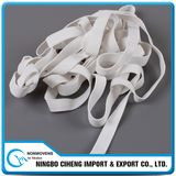 7mm Stretch Bands Garment Accessories White Wide Flat Elastic Tape