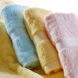 100% Cotton Colored Jacquard Towels for Bathroom (DPF201629)